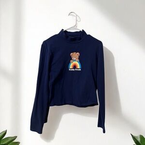 Teddy Fresh Long Sleeve Mock Neck